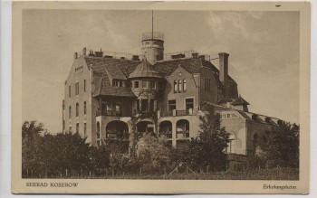 AK Ostseebad Koserow Erholungsheim 1920