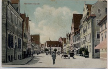 AK Memmingen Straßenansicht 1910 RAR