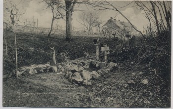 AK Marokkanergräber bei Missy Aisne 1.WK Frankreich 1915