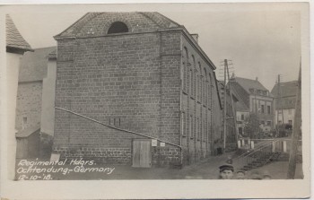 VERKAUFT !!!   AK Foto Ochtendung Ortsansicht mit Häusern 1918 RAR