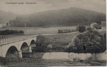 VERKAUFT !!!   AK Giershagen in Westfalen Diemelbrücke bei Marsberg 1910 RAR