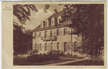 AK München Villa Heilmann Inflation 1923 RAR