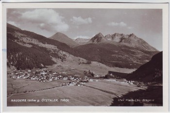 AK Foto Nauders gegen Ötztaler Ortsansicht Tirol Österreich 1950