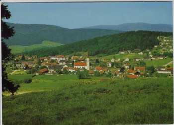 AK Foto Thurmansbang Ortsansicht Niederbayern 1980