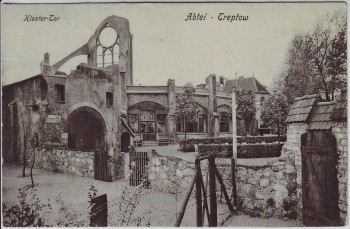 AK Berlin Treptow Abtei Kloster 1909