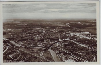 VERKAUFT !!!   AK Foto Berlin-Siemensstadt Gesamtansicht Fliegeraufnahme Luftbild 1933