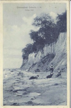 AK Ostseebad Grömitz in Holstein Hohes Ufer 4 Damen 1912