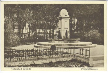 AK Ostseebad Grömitz in Holstein Westphalbrunnen 1938