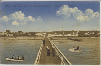 AK Ostseebad Kellenhusen in Holstein Blick auf Strand 1910