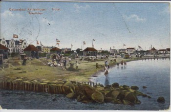 AK Ostseebad Kellenhusen in Holstein Strandleben 1911