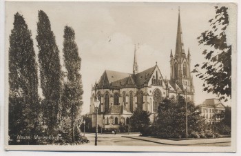 AK Neuss Marienkirche 1920