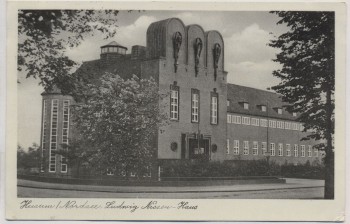 AK Husum Nordsee Ludwig Nissen-Haus 1955