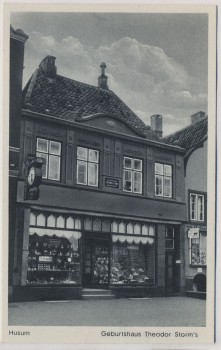 AK Husum Geburtshaus Theodor Storm's 1930