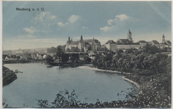 AK Neuburg an der Donau Ortsansicht 1913