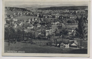 AK Foto Bad Altheide Ortsansicht Polanica-Zdrój Schlesien Polen 1942