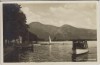 AK Foto Partie am Tegernsee mit Boot Max Josef 1941