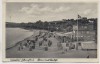 AK Ostseebad Eckernförde Strand mit Kurhaus Seelust und Fahnen 1943