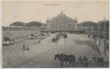 VERKAUFT !!!   AK Halle an der Saale Bahnhof mit Pferdekutsche Straßenbahn 1913