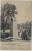 AK Husum Theodor Storm-Denkmal mit 2 Frauen 1906