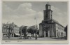 AK Husum Kirche mit Brunnen Markt 1936