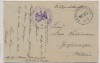 AK Nomeny Strasse nach der Schlacht Meurthe-et-Moselle Frankreich 1.WK Feldpost 1915