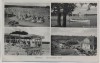 VERKAUFT !!!   AK Mehrbild Haltern am See Overrather Hof Parkplatz Terrassen Badeleben 1935