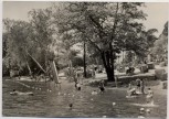 AK Foto Klausdorf (Am Mellensee) Strandbad mit Rutsche 1973