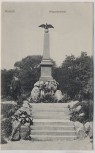 AK Husum Kriegerdenkmal mit Mann 1910 RAR